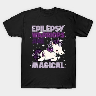 Epilepsy Warriors Are Magical Unicorn- T-Shirt